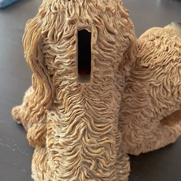Cocker Spaniel Double Pup Ceramic 1990’s Bank Figure - Picture 8 of 14